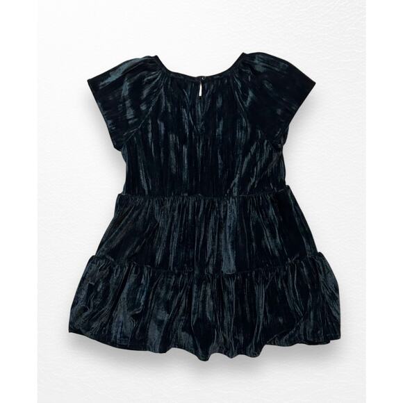 Gap Velour Tiered Dress, Size 8/9 - Picture 2 of 7